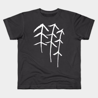 Forest Runes - Fir Tree Symbol Kids T-Shirt